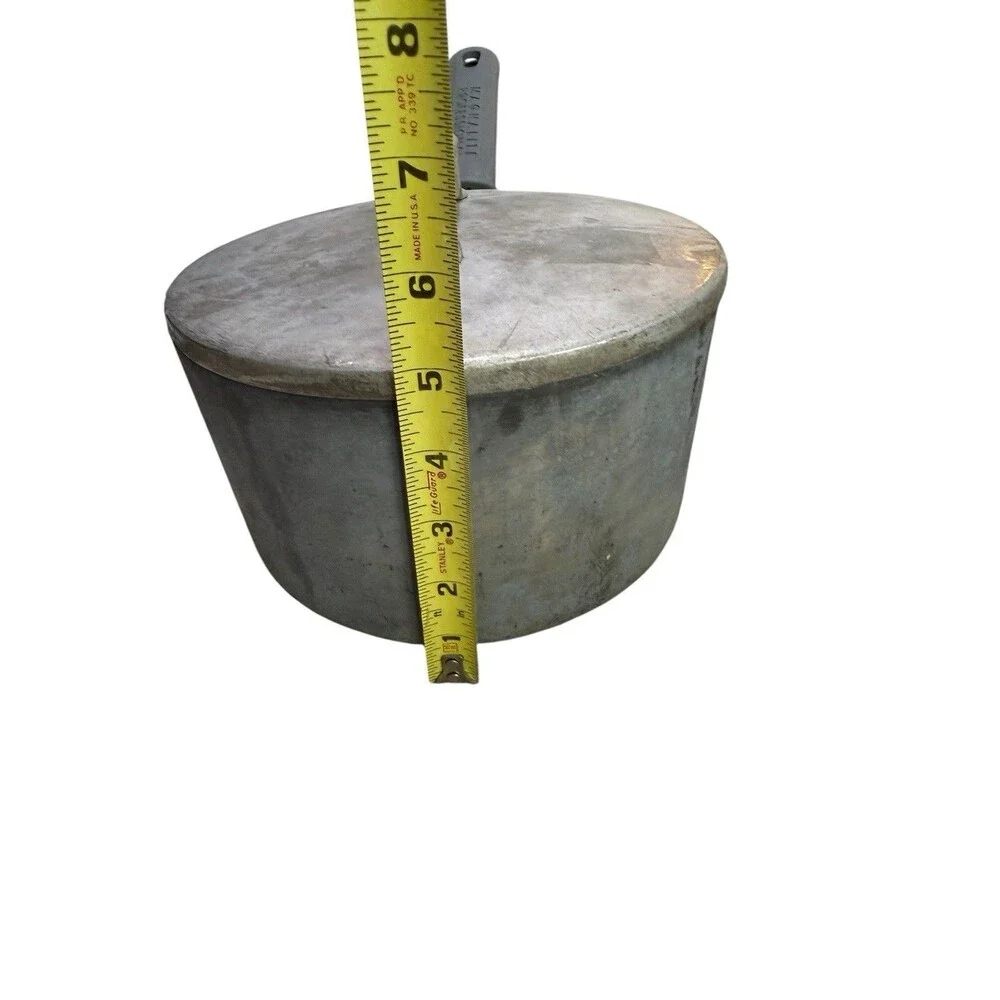 Magnalite GHC USA 3 Qt Cast Aluminum Saucepan Pot Lid Vintage